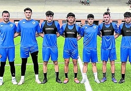 Kike Royo, Iván Fernández, David San Martín, Khitthi, Iván Hernando, Simón Lecea, Rubén Domínguez y Miguel Cuadra, los ocho riojanos de pretemporada en la SDL.