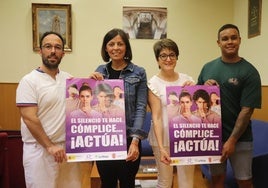 Diversas concejalías se unen para llamar a la población, en especial a los jóvenes, a denunciar cualquier violencia.