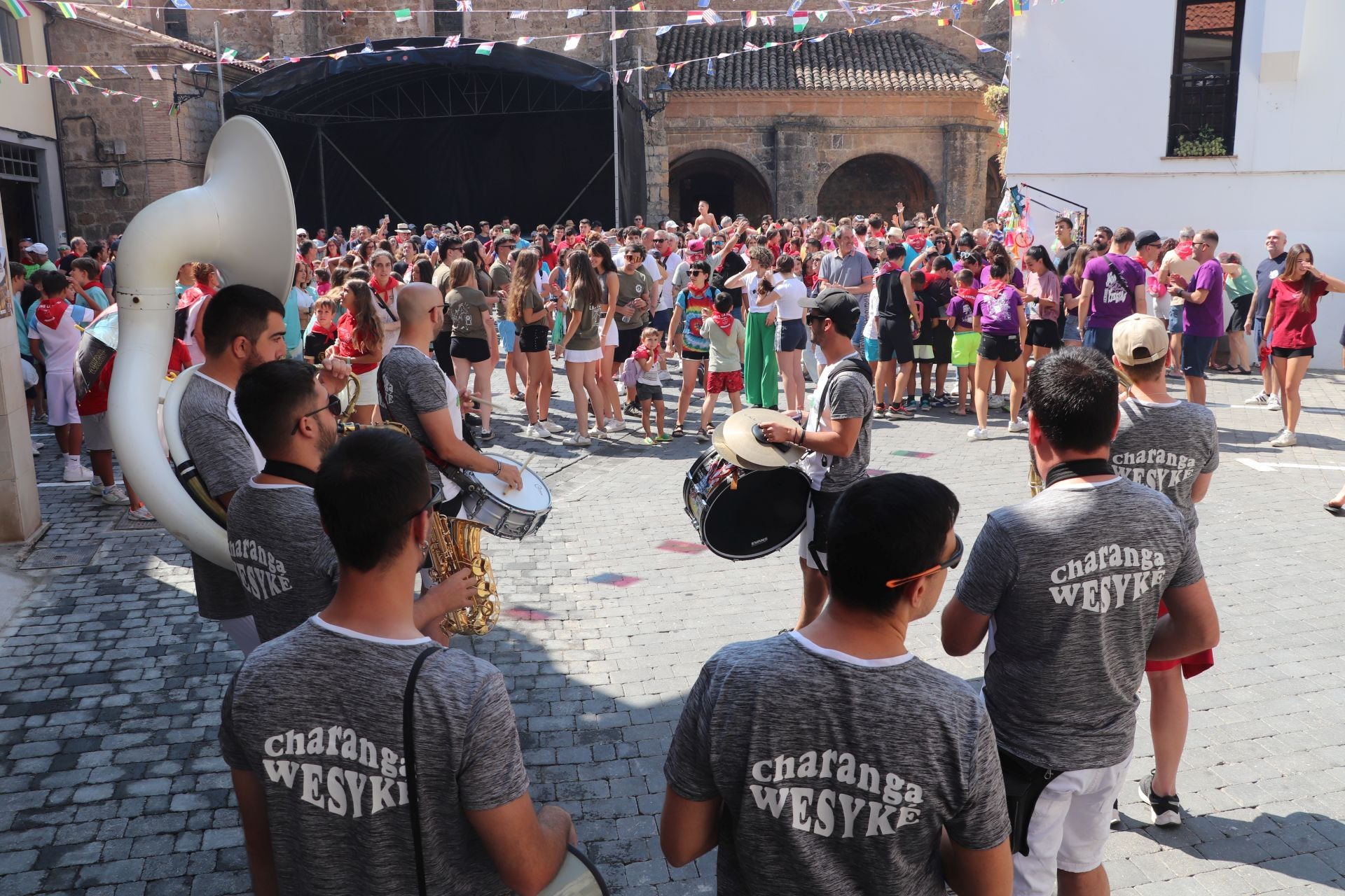 Primer día de las fiestas de Arnedillo