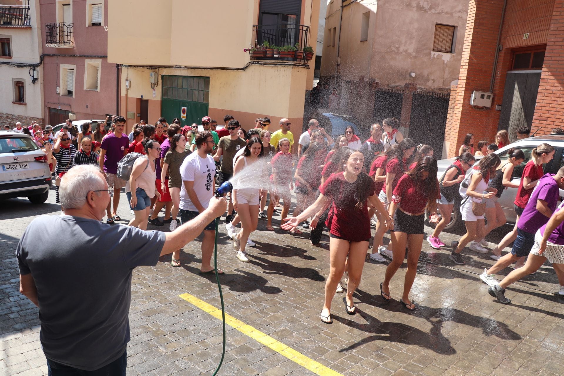 Primer día de las fiestas de Arnedillo