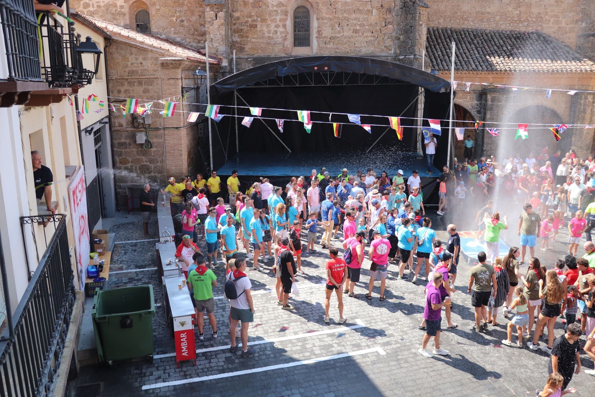 Primer día de las fiestas de Arnedillo
