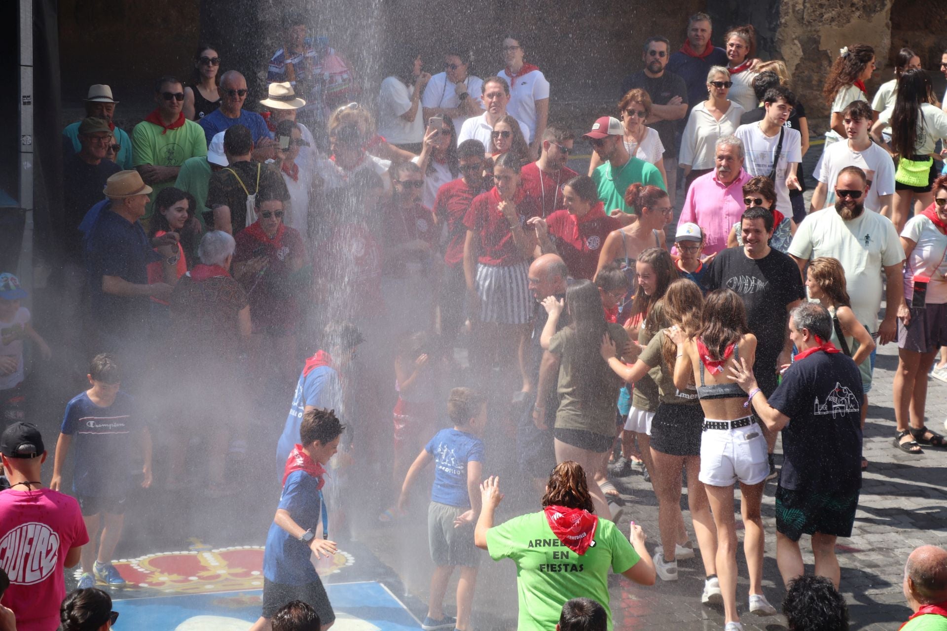 Primer día de las fiestas de Arnedillo