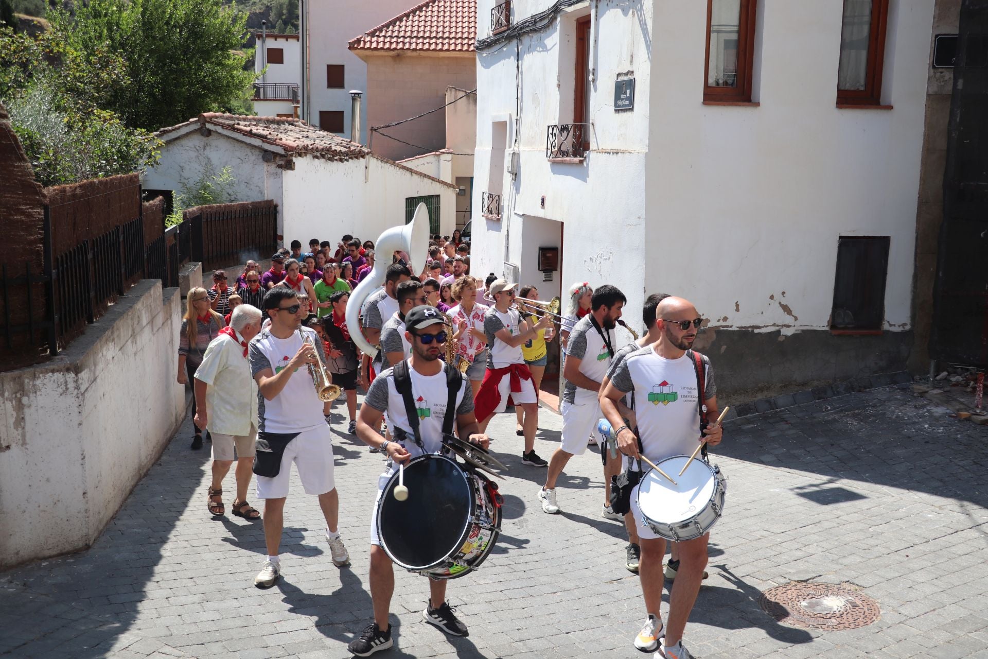 Primer día de las fiestas de Arnedillo