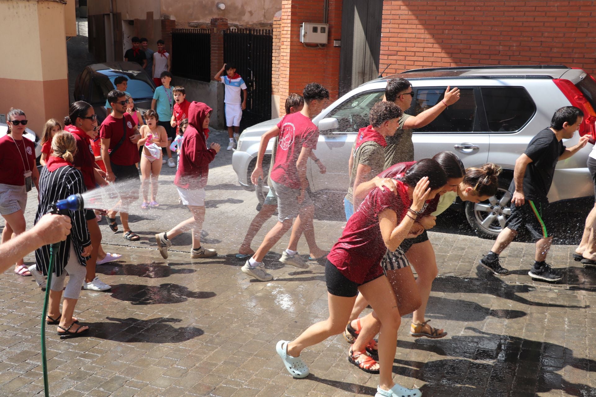Primer día de las fiestas de Arnedillo