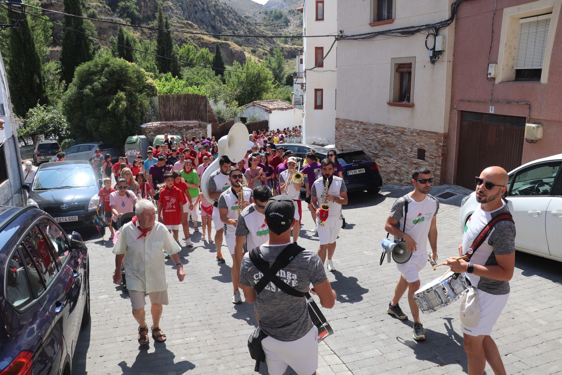 Primer día de las fiestas de Arnedillo