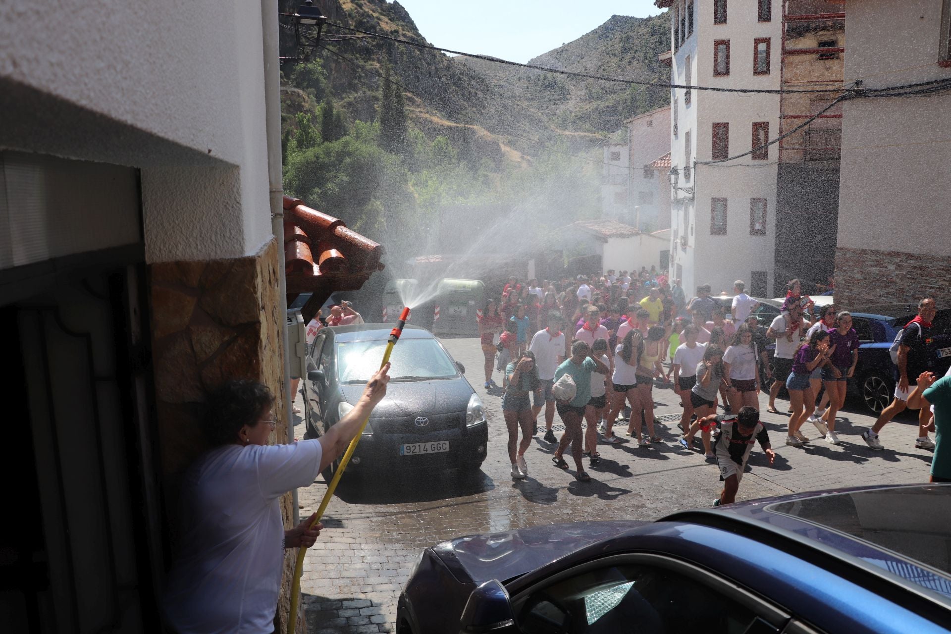 Primer día de las fiestas de Arnedillo