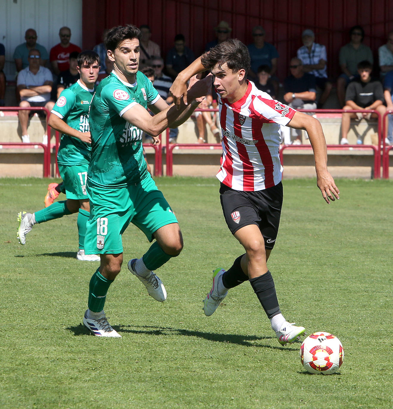 Las imágenes del partido UDL-Náxara