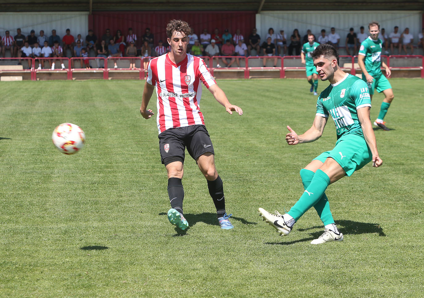 Las imágenes del partido UDL-Náxara