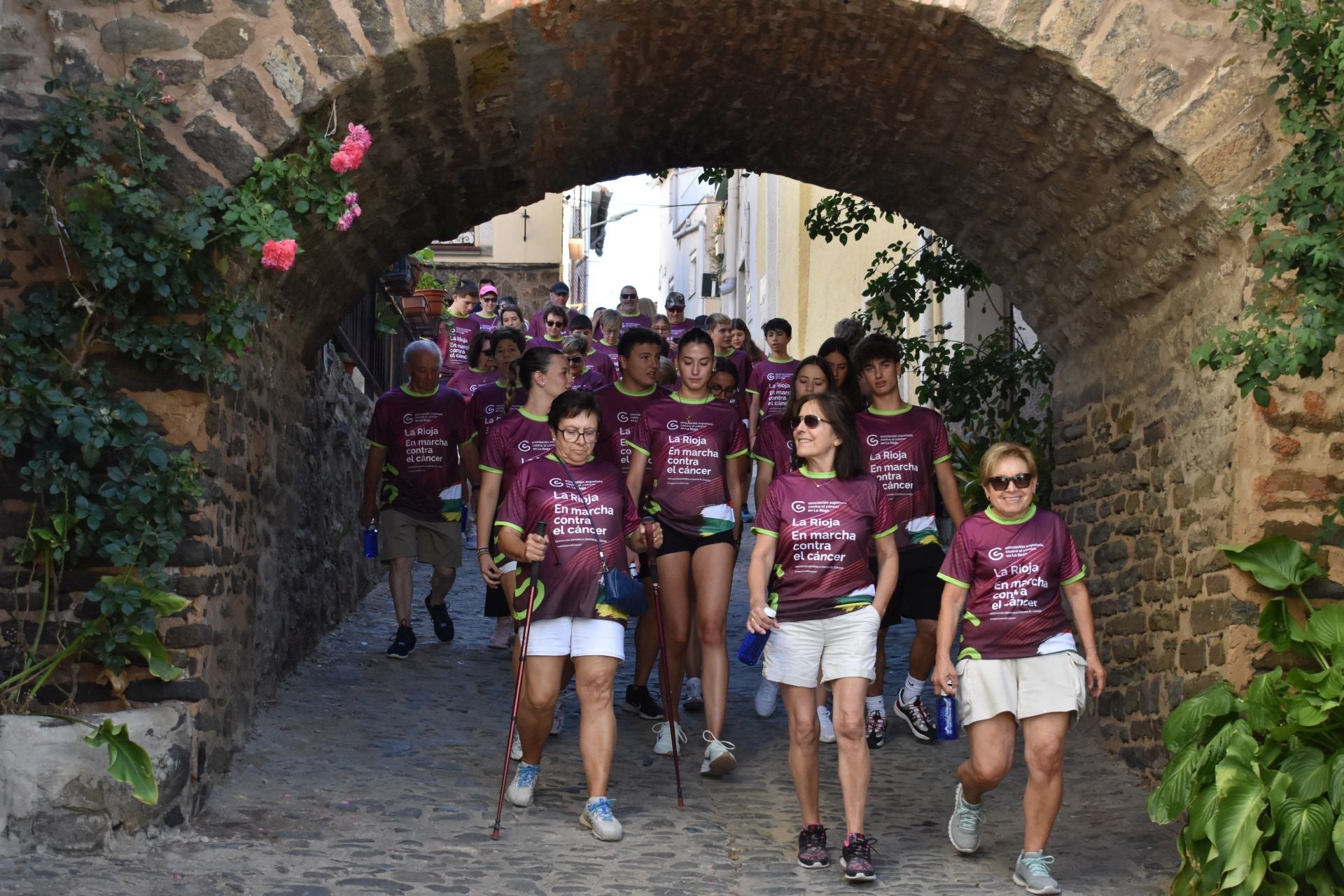Segunda edición de la marcha contra el cáncer de Cornago