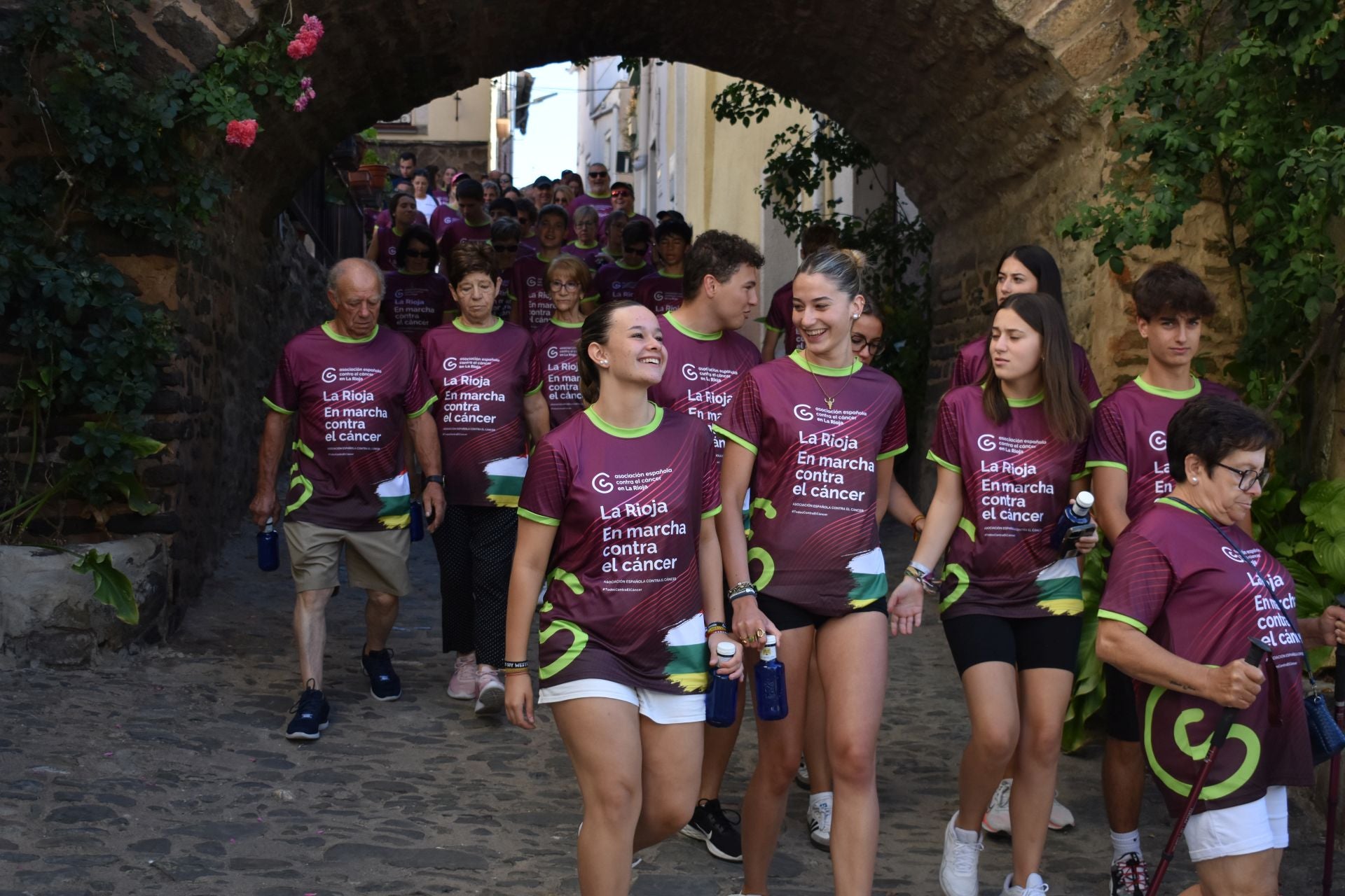 Segunda edición de la marcha contra el cáncer de Cornago