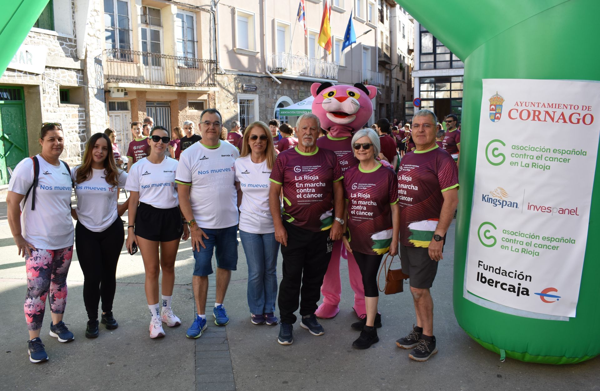 Segunda edición de la marcha contra el cáncer de Cornago