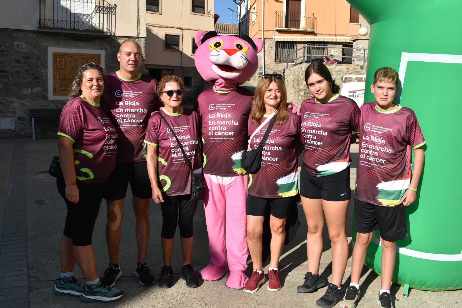 Segunda edición de la marcha contra el cáncer de Cornago