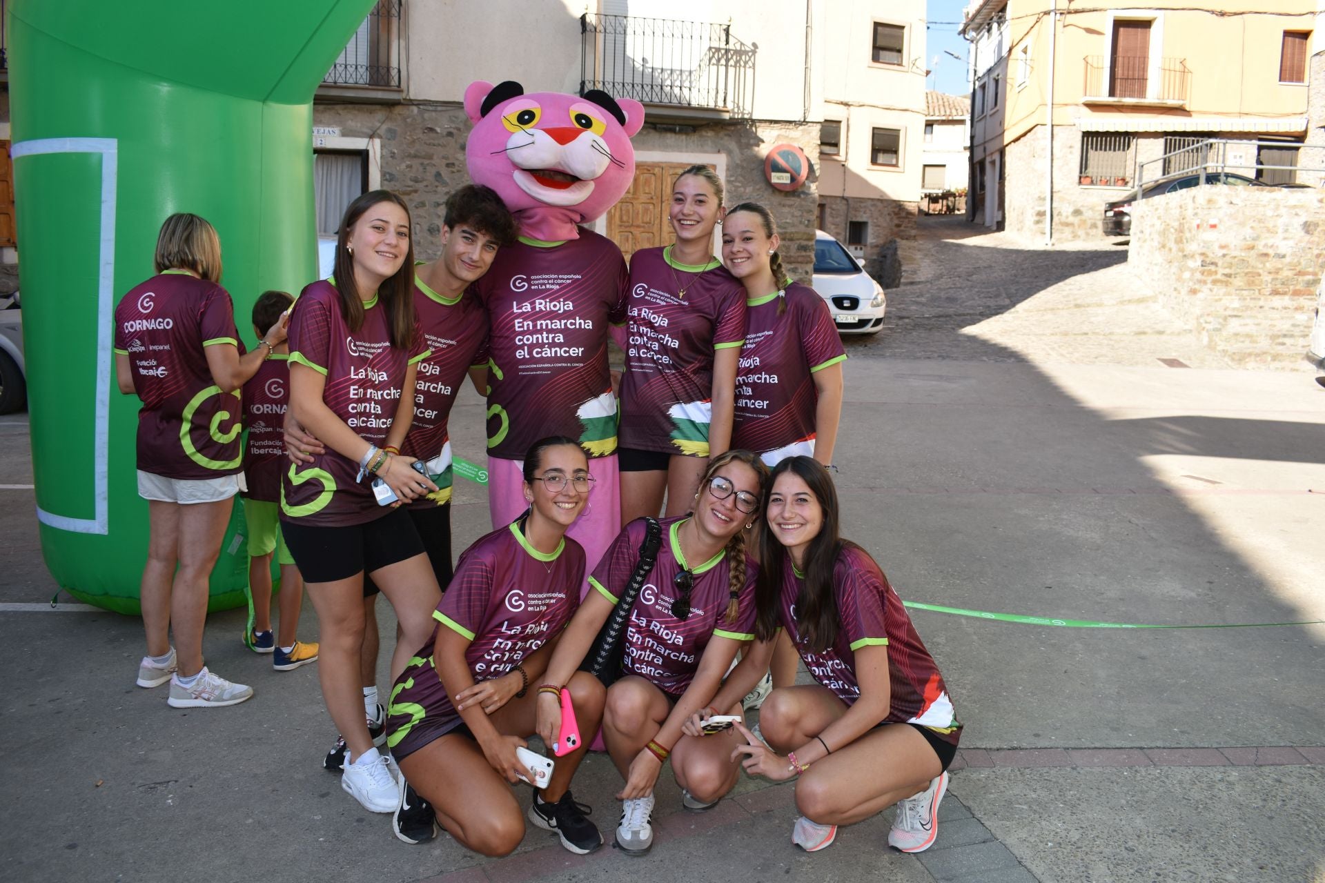 Segunda edición de la marcha contra el cáncer de Cornago