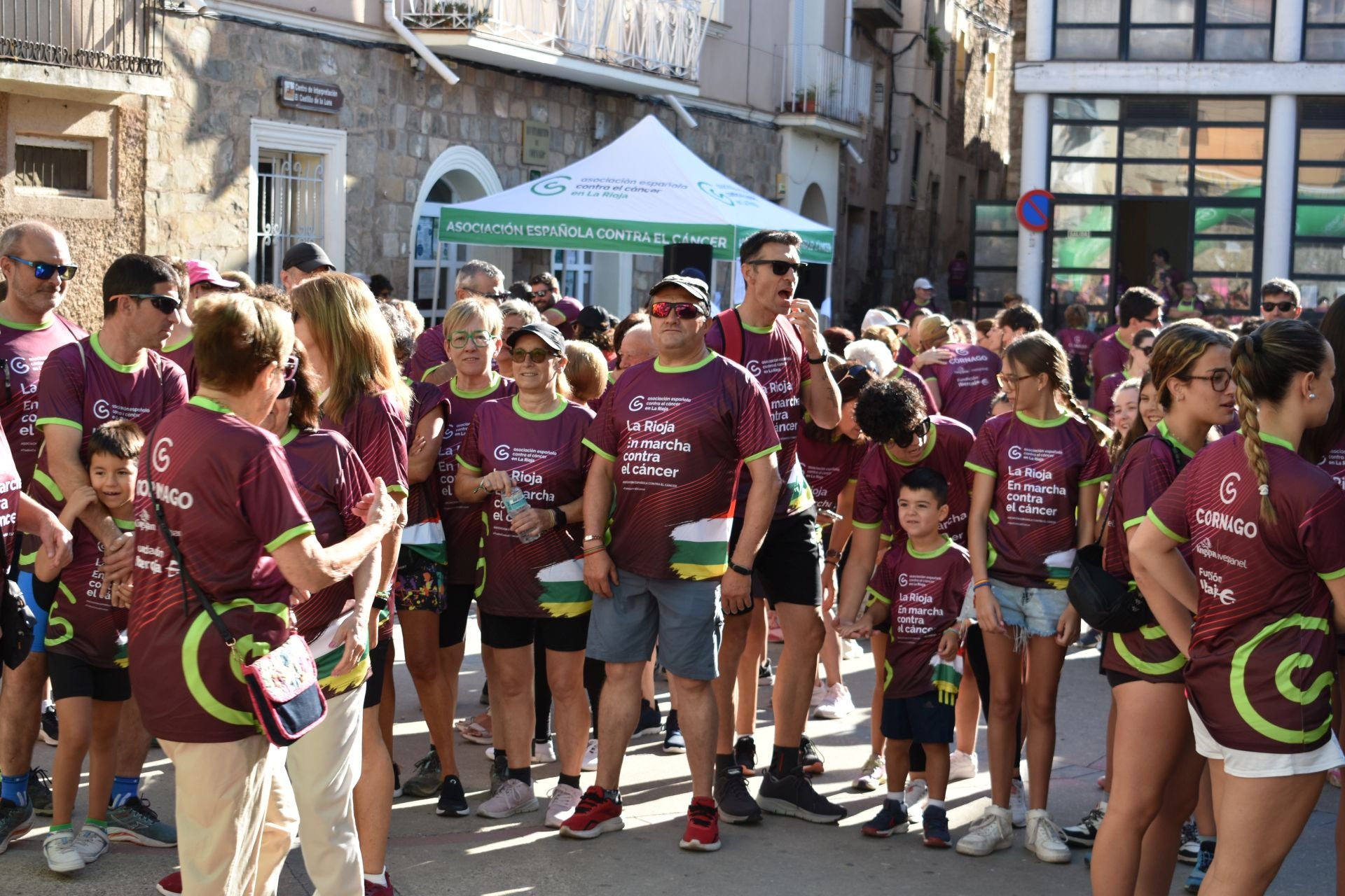 Segunda edición de la marcha contra el cáncer de Cornago