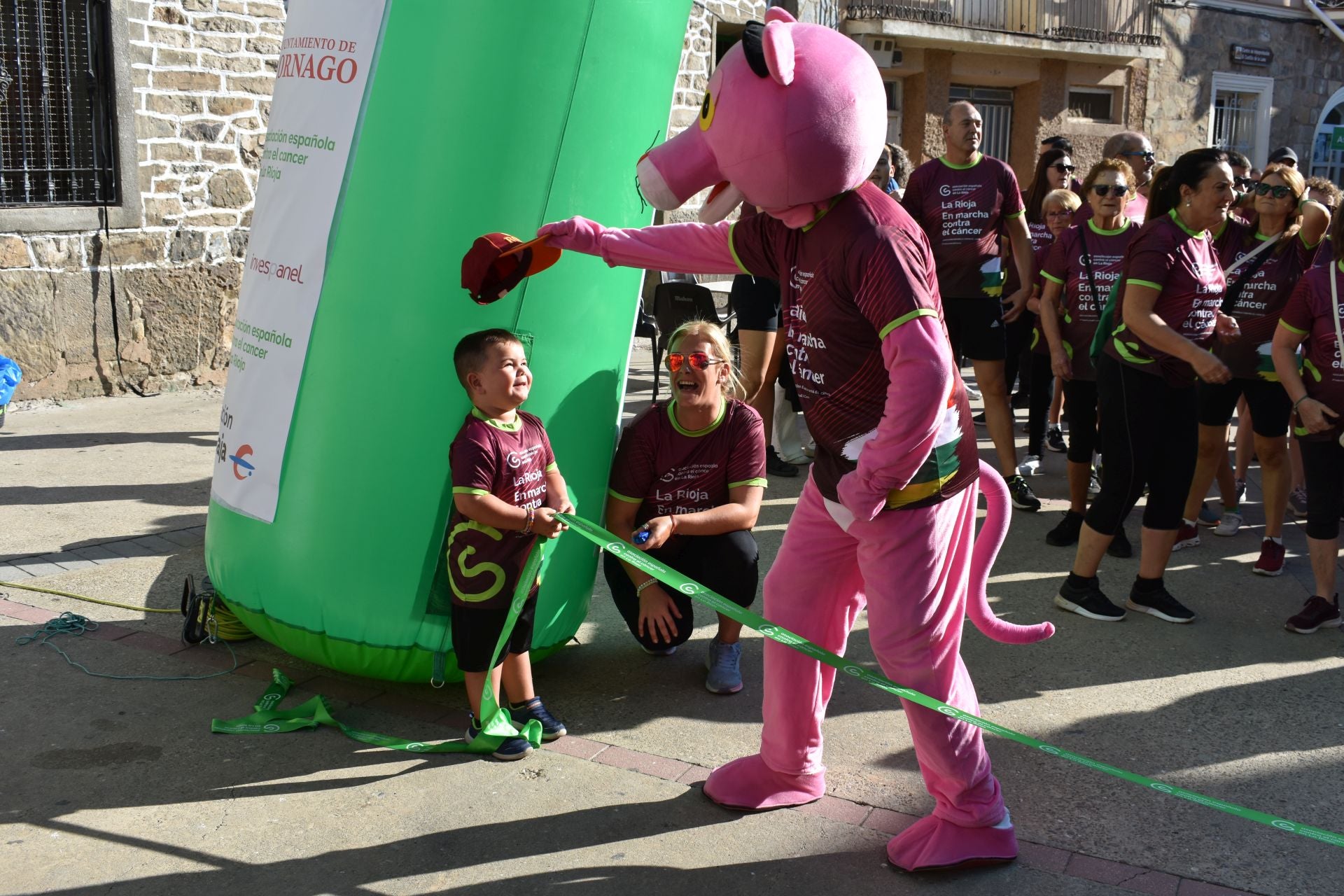 Segunda edición de la marcha contra el cáncer de Cornago