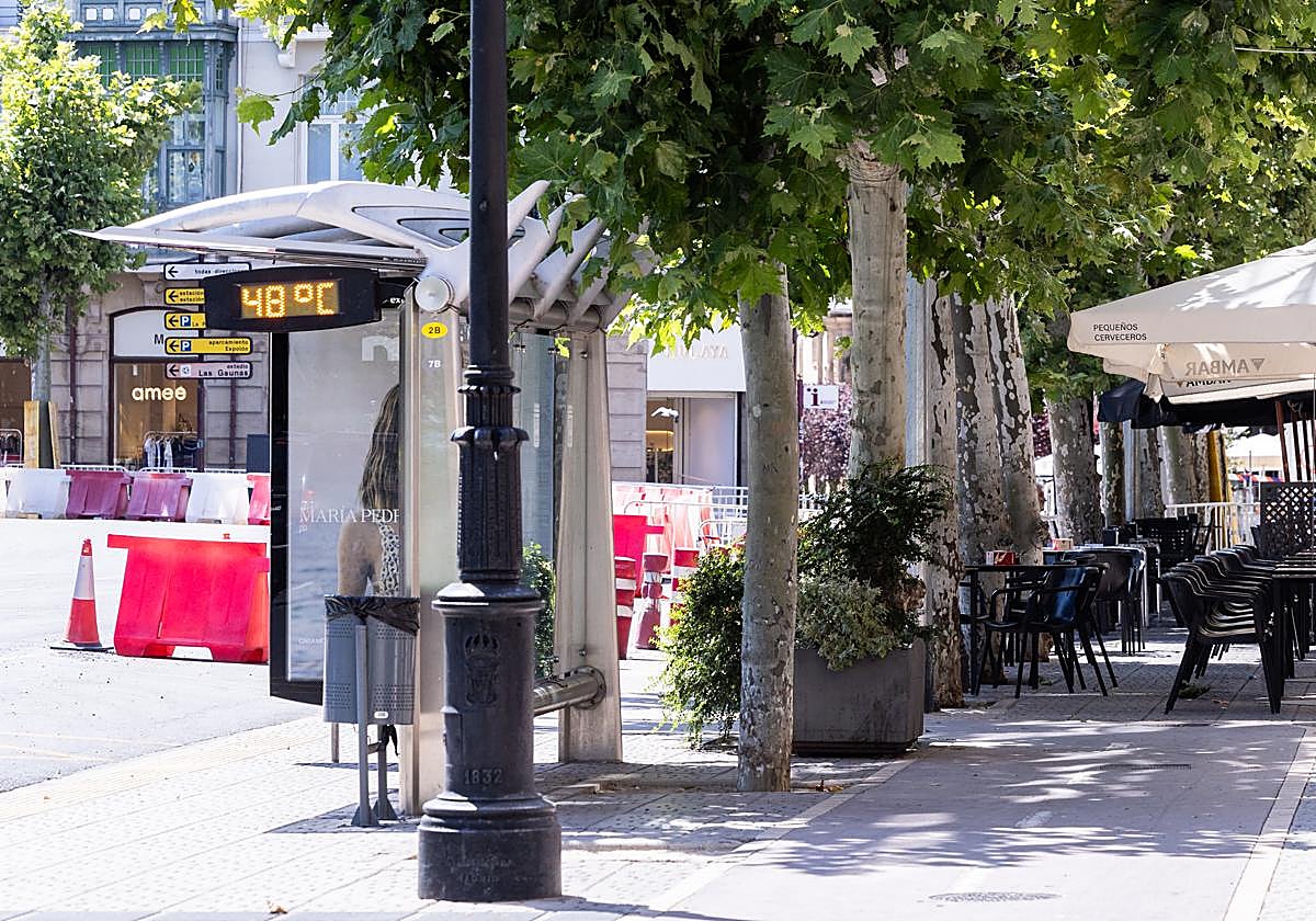 Ola de calor en La Rioja