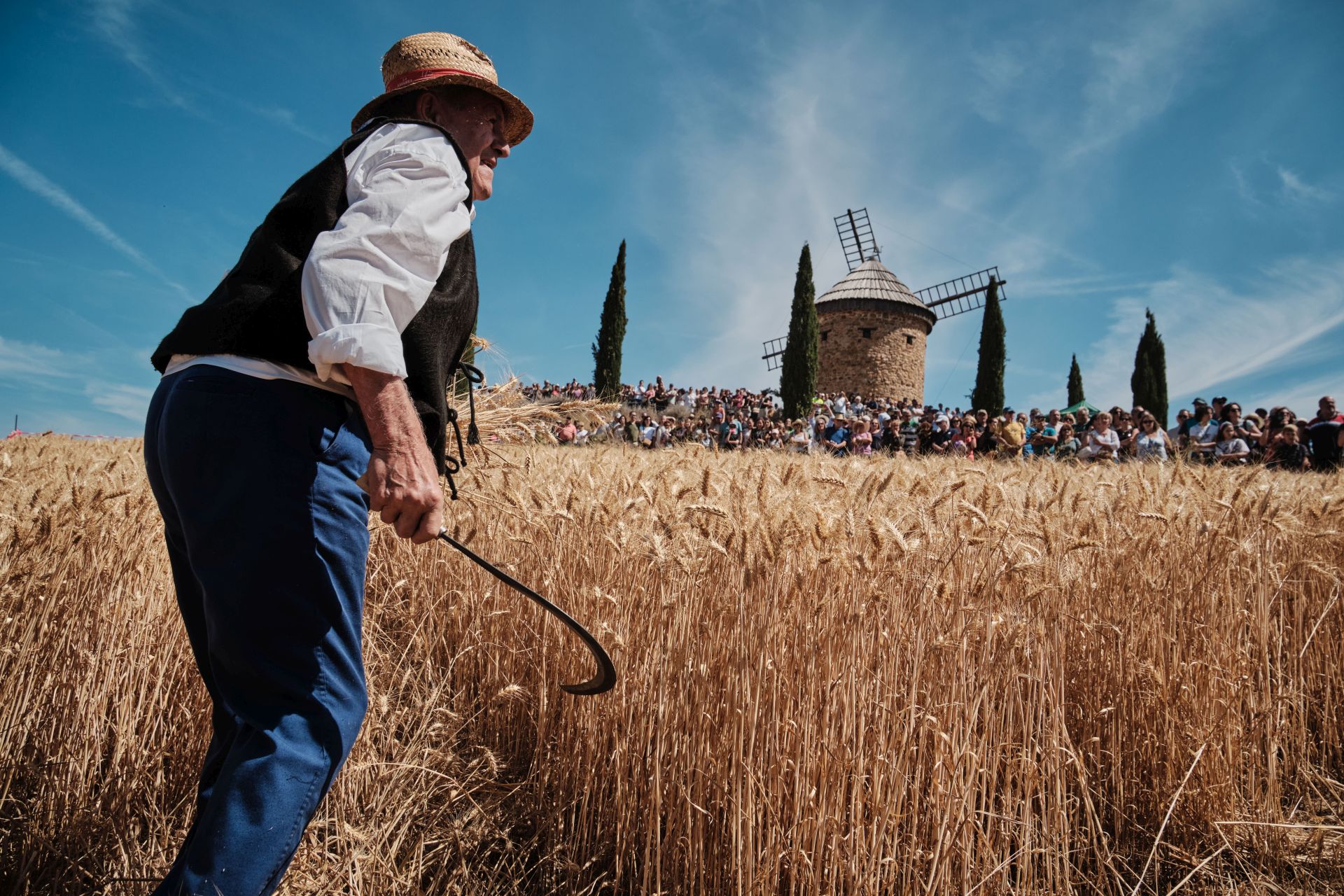 Ocón celebra su tradicional fiesta de la Molienda