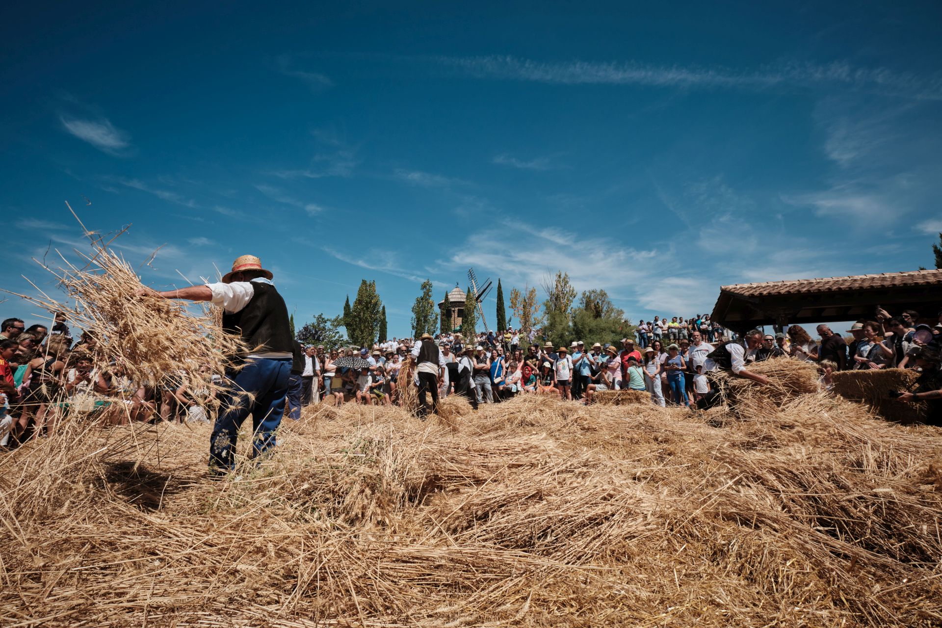 Ocón celebra su tradicional fiesta de la Molienda