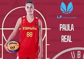 Paula Real, primer fichaje del Bosonit Unibasket para la Liga Challenge.