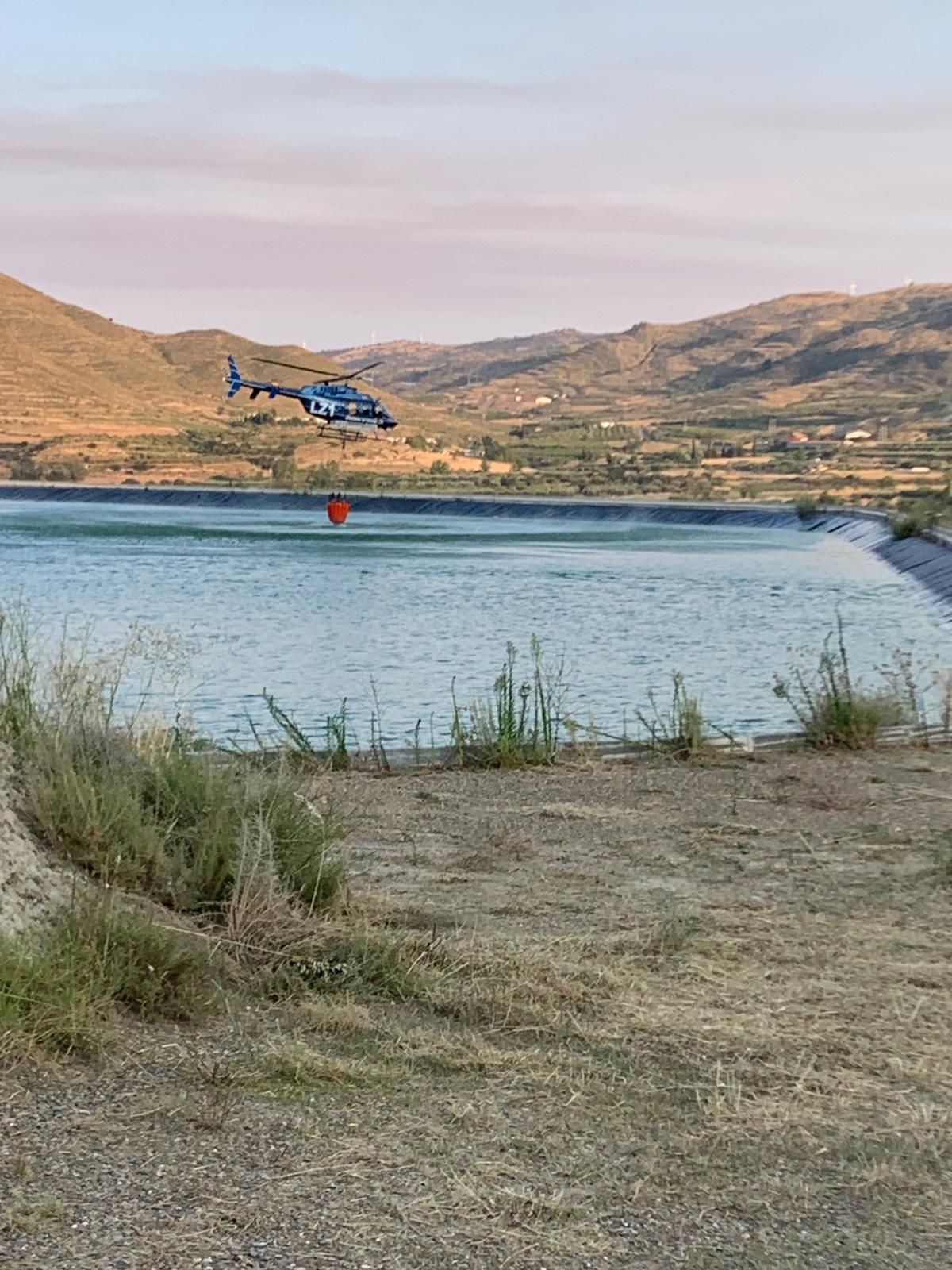 Las imágenes del incendio de Cornago