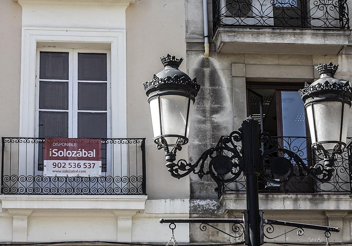 Imagen de archivo de un piso en venta en Logroño.
