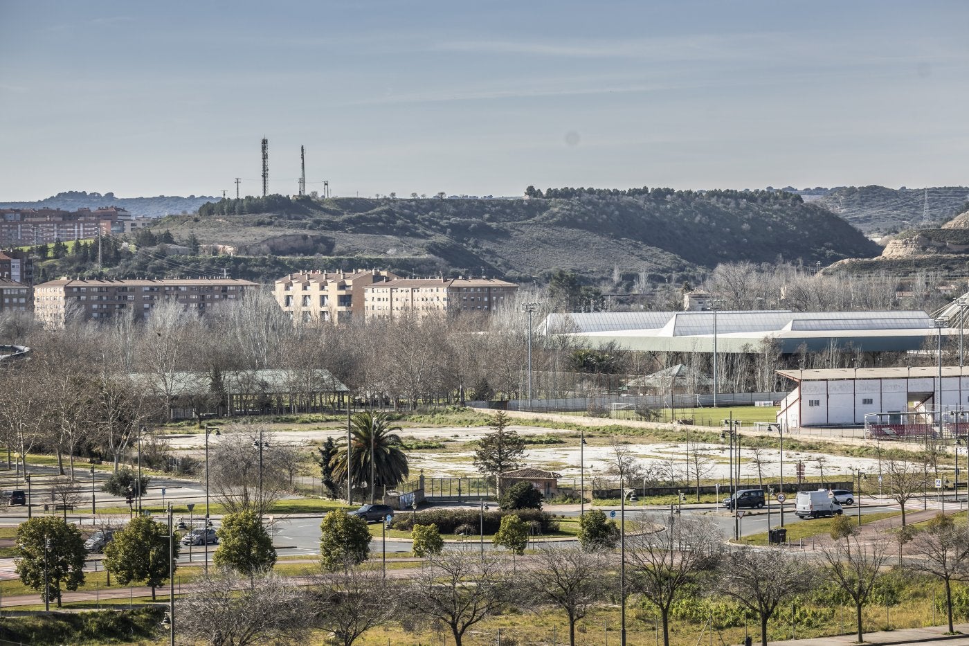 Imagen de archivo de la parcela de El Campillo, anexa al Mundial'82.