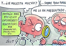 La campaña de prevención de picaduras, según Tris