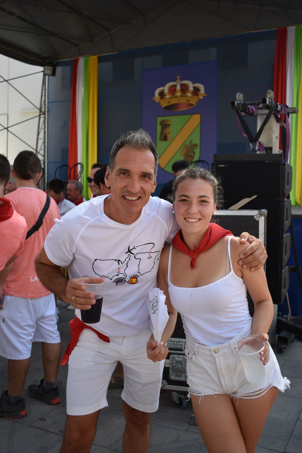 Las imágenes del cohete de las fiestas de Rincón de Soto