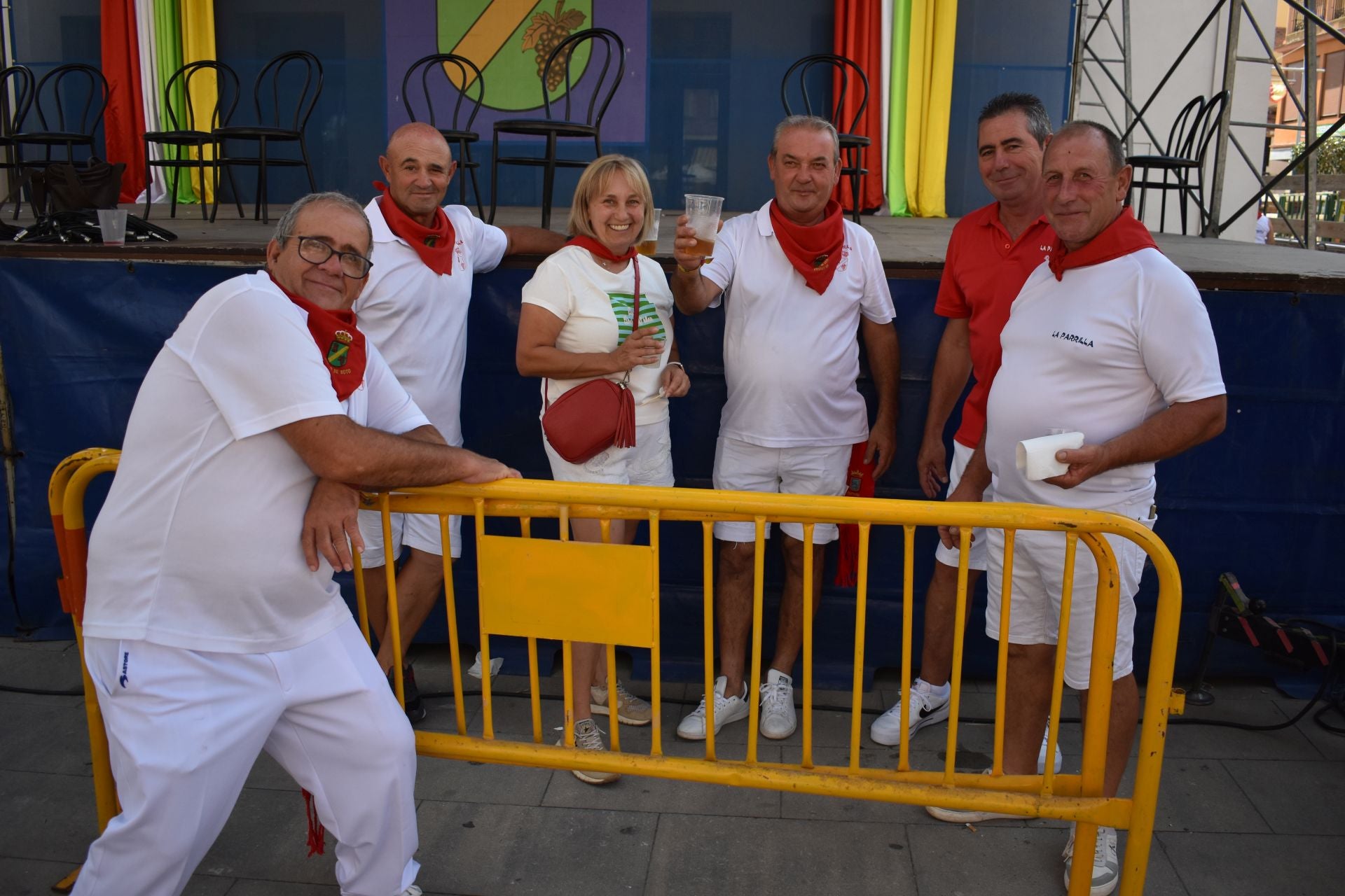 Las imágenes del cohete de las fiestas de Rincón de Soto