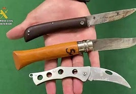 Sancionadas 38 personas por llevar drogas y armas blancas en las fiestas de Murillo