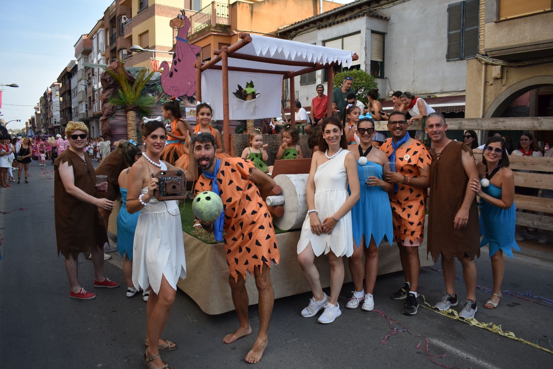 Rincón de Soto disfrutó de las carrozas