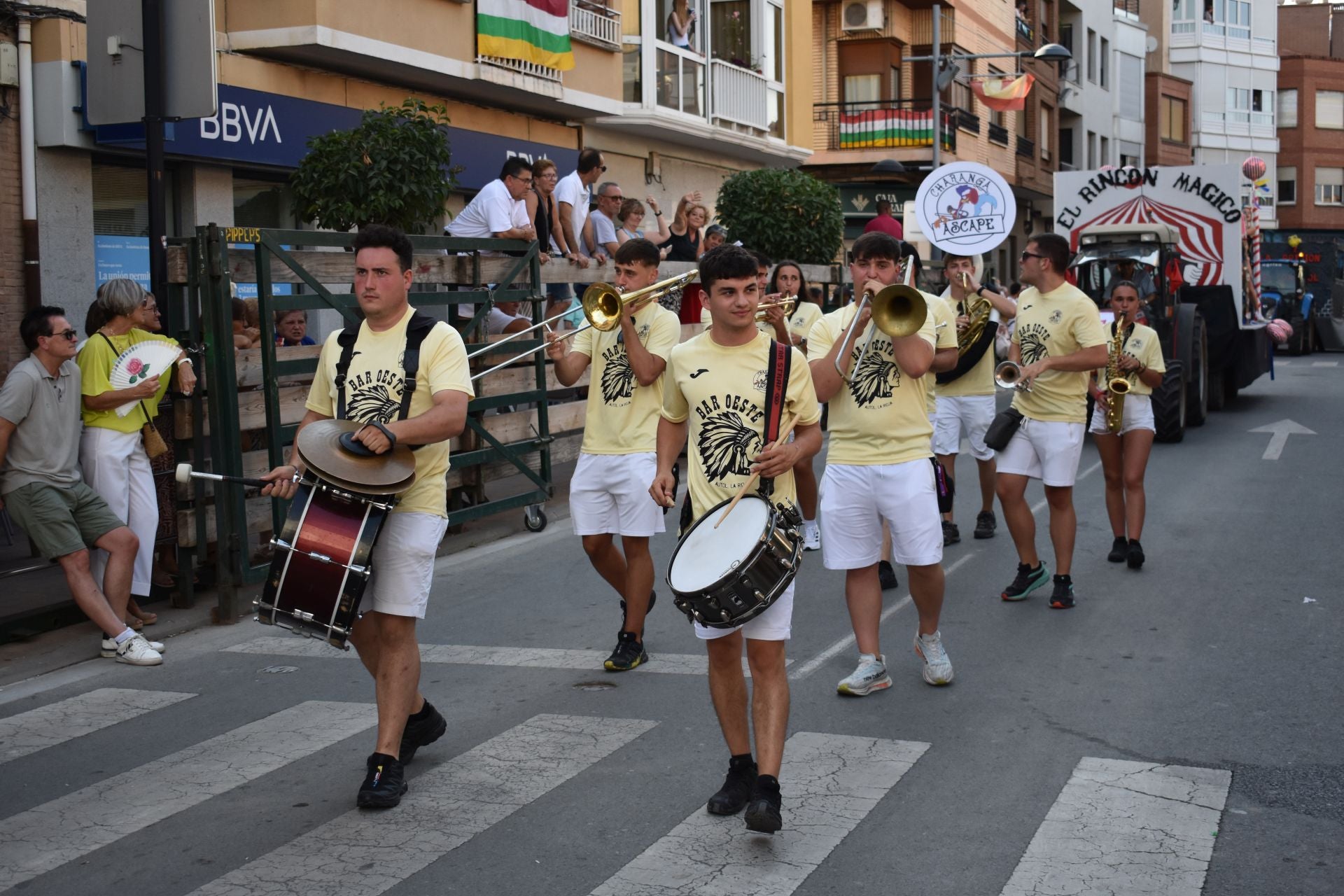 Rincón de Soto disfrutó de las carrozas