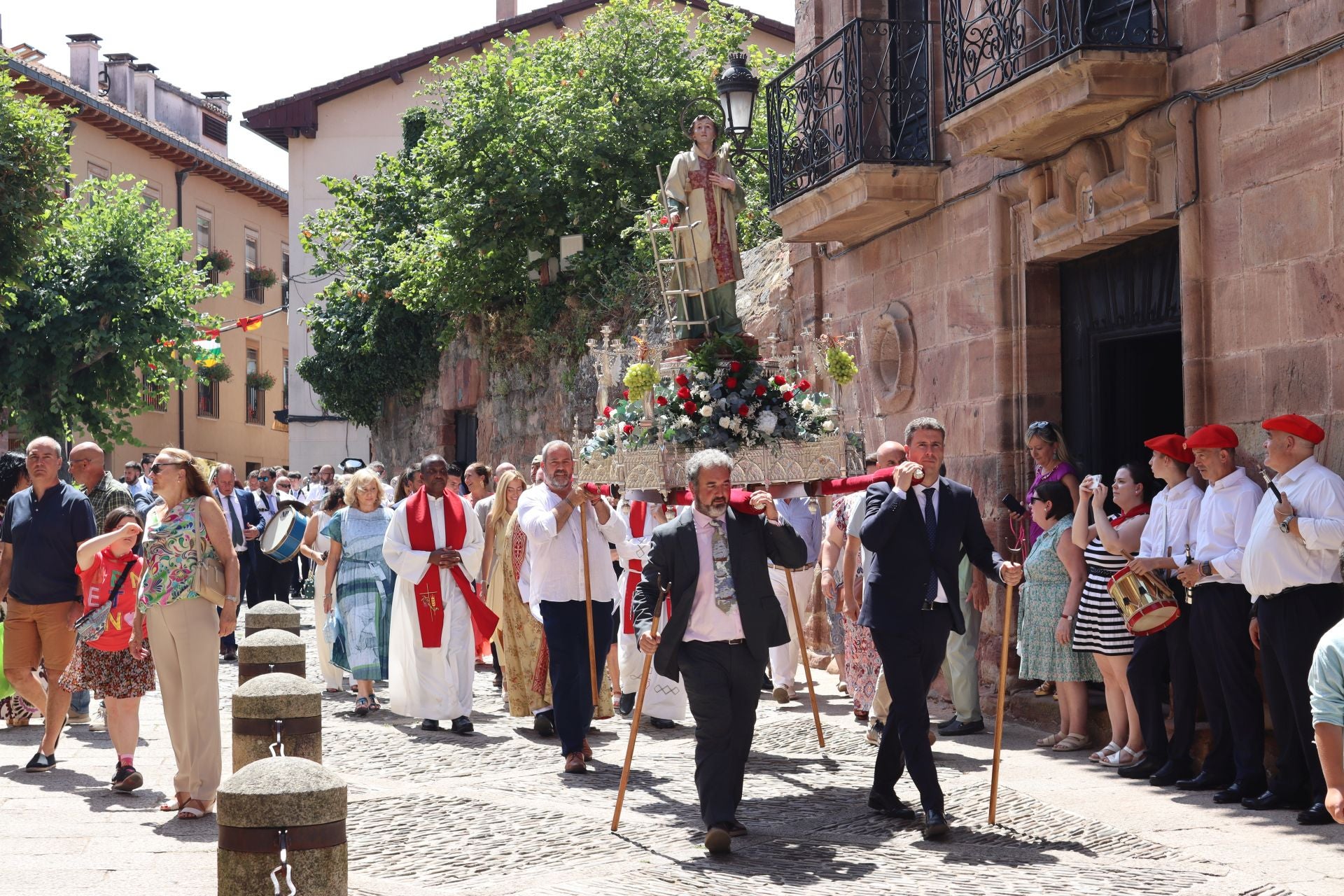 Un día de devoción para honrar a San Lorenzo