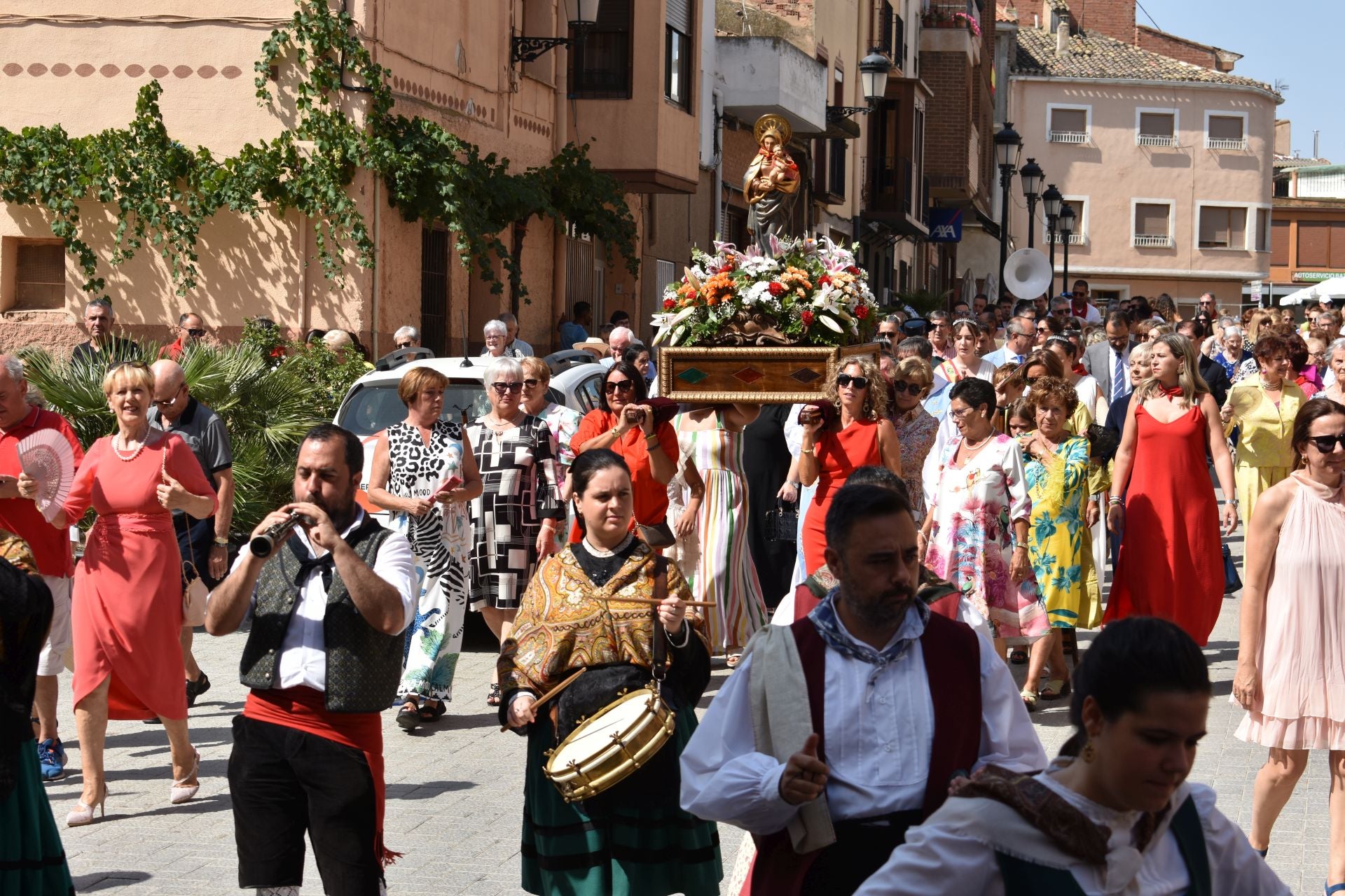 Las imágenes de la procesión de la Virgen de Carravieso en Rincón