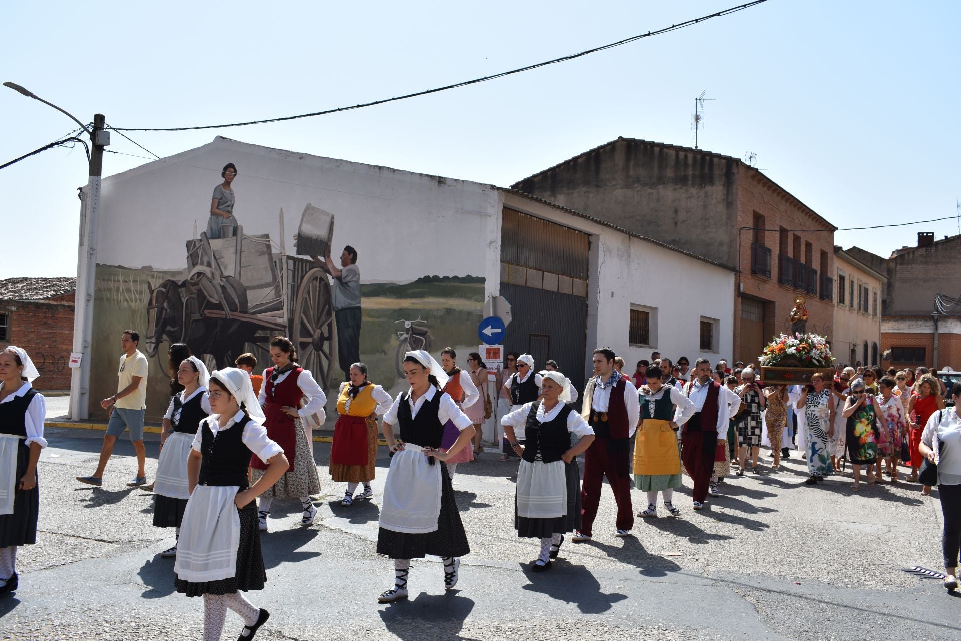 Las imágenes de la procesión de la Virgen de Carravieso en Rincón
