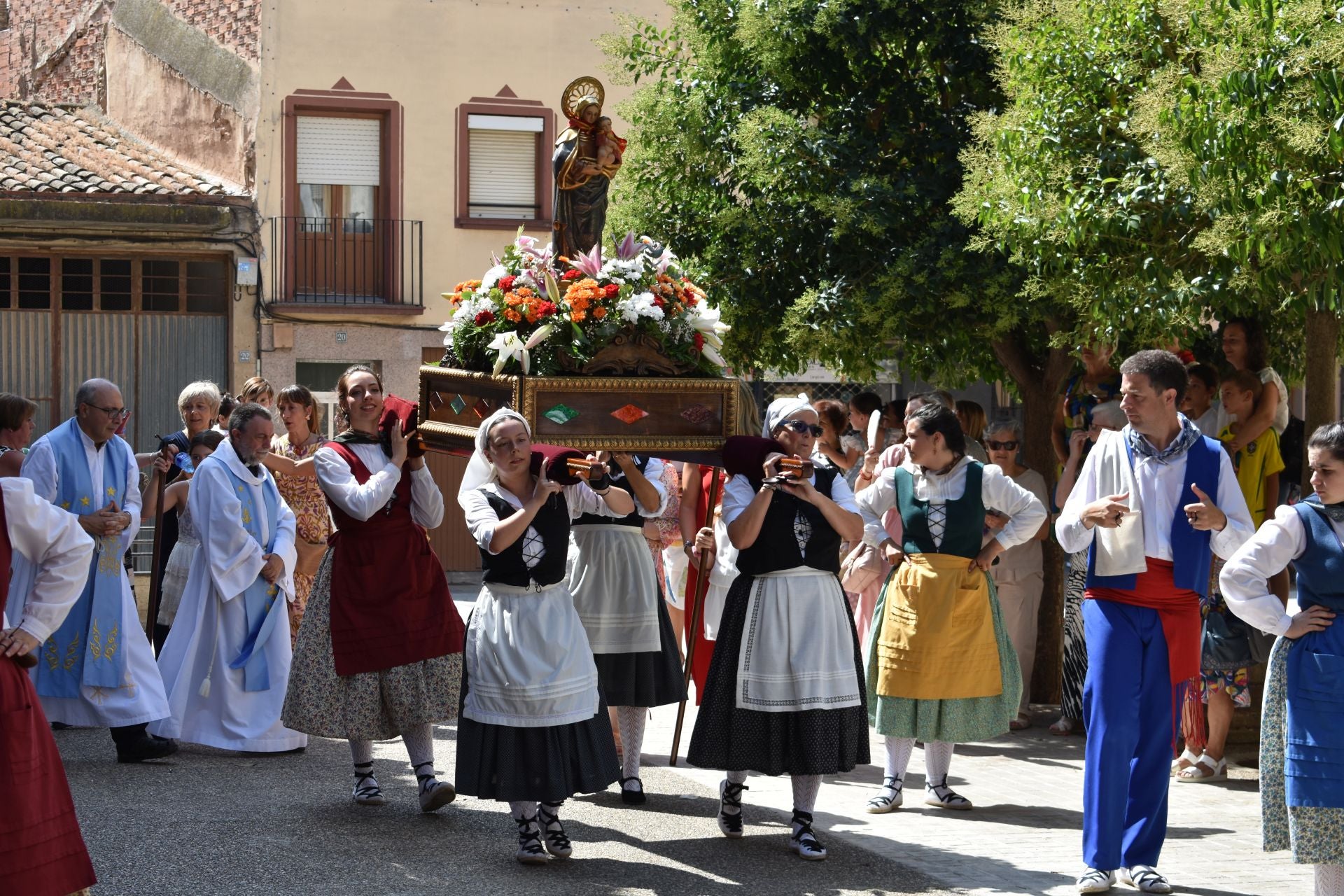 Las imágenes de la procesión de la Virgen de Carravieso en Rincón