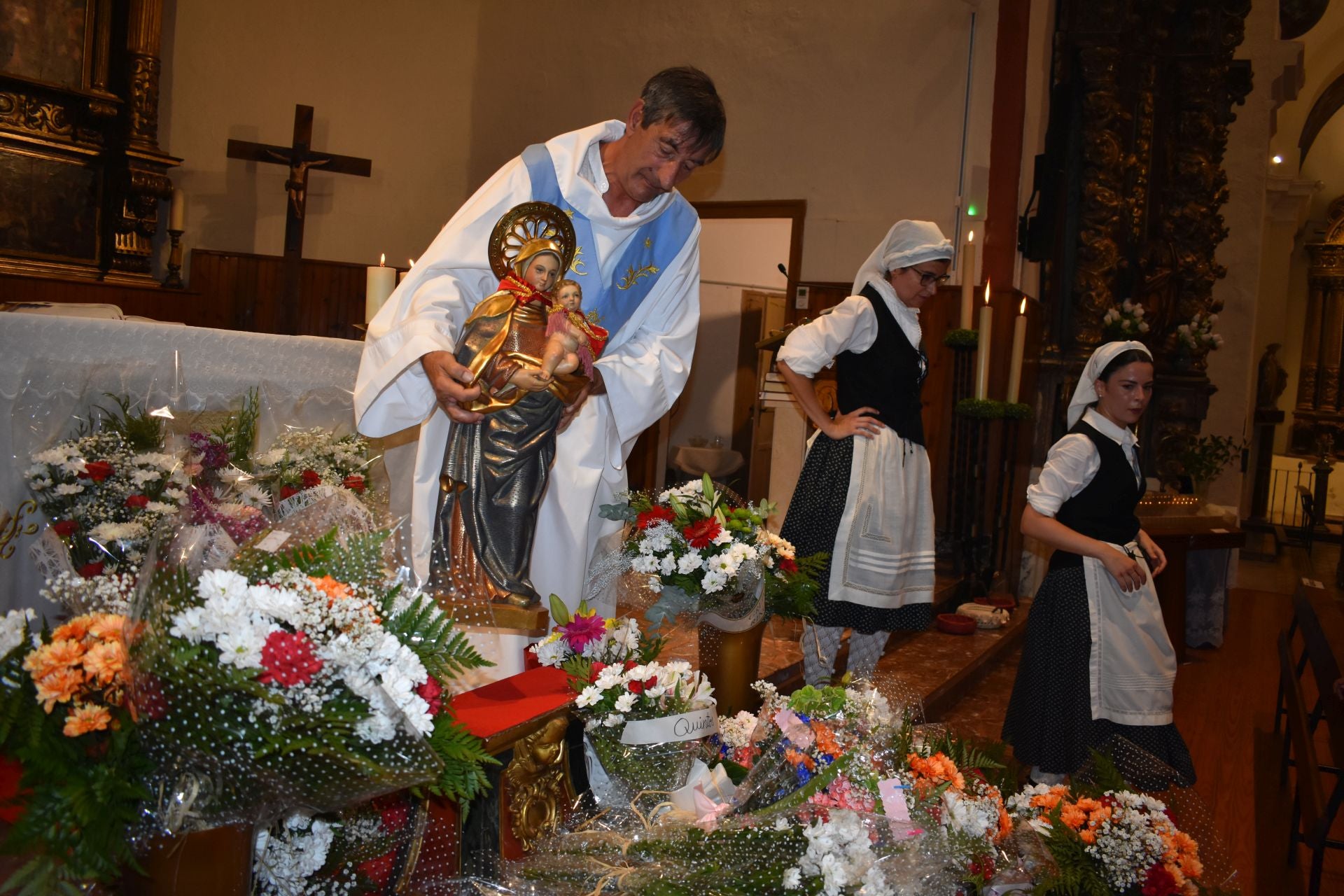 Las imágenes de la procesión de la Virgen de Carravieso en Rincón