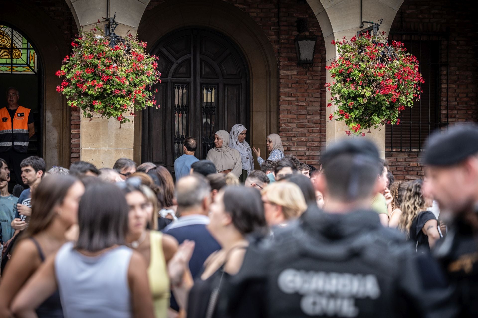 Las imágenes de la concentración de Calahorra