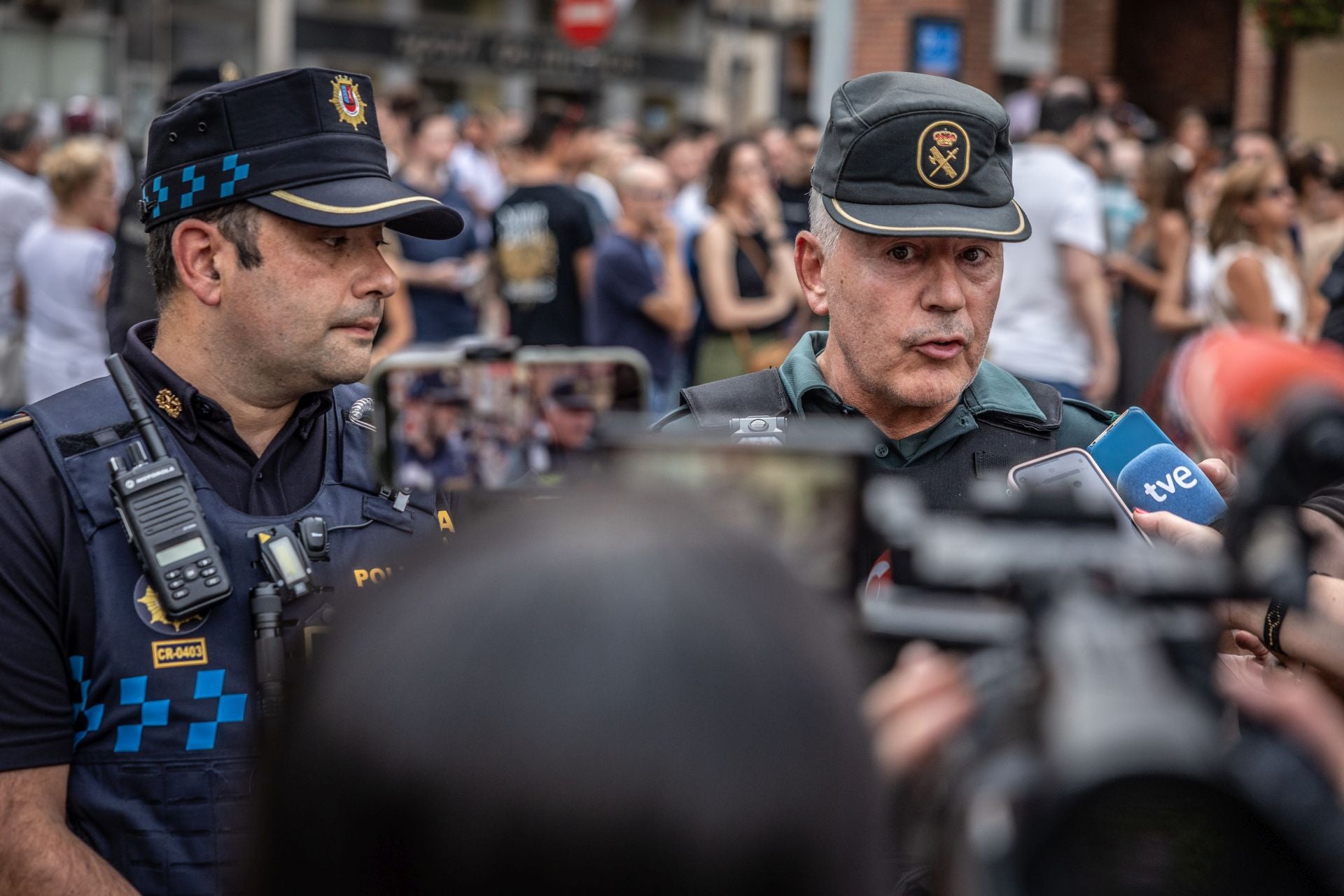 Las imágenes de la concentración de Calahorra