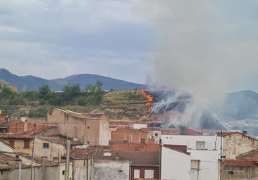 Controlado el incendio de Albelda de Iregua