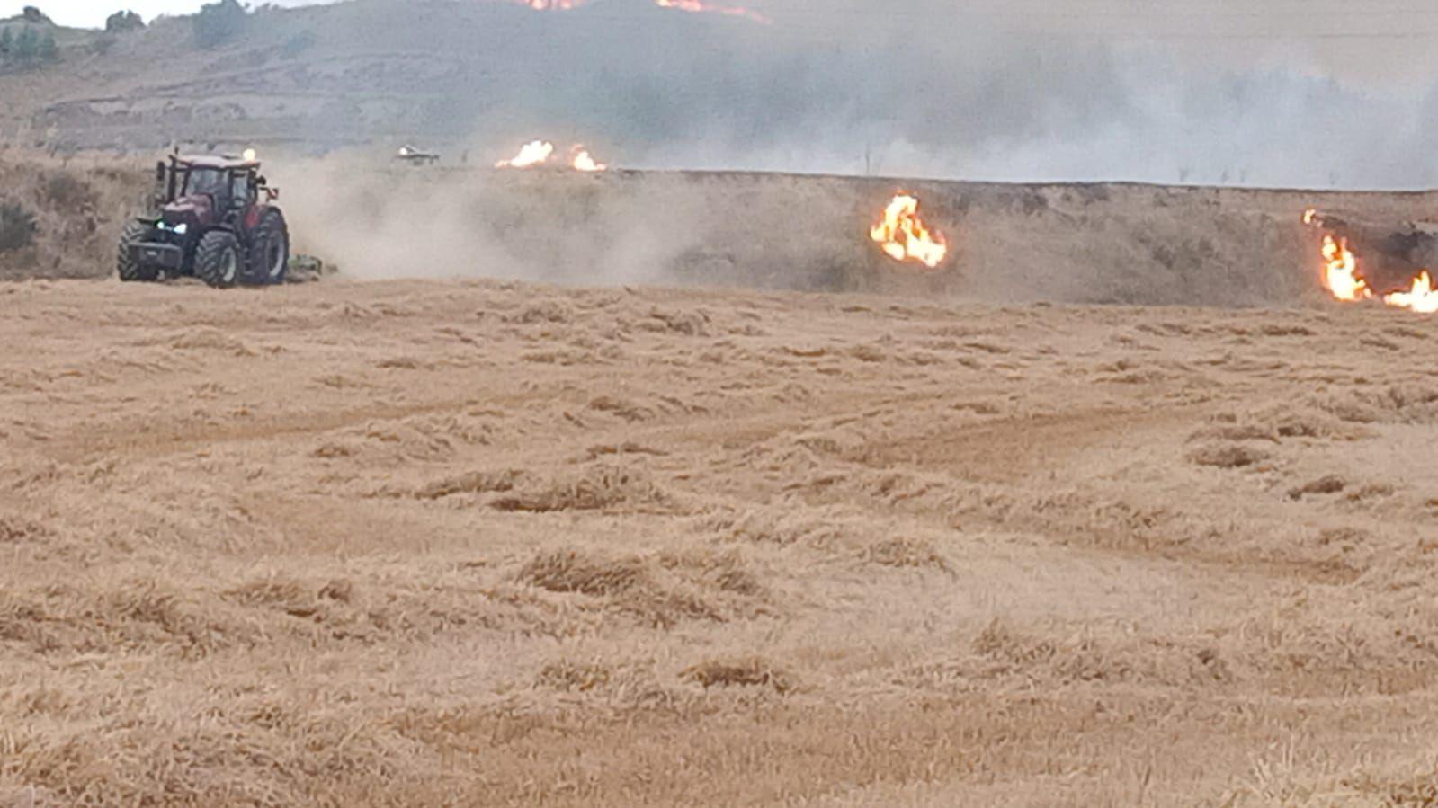 Las imágenes de los incendios que sufre La Rioja