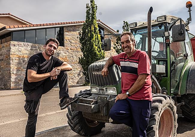 Victor (hijo) y Amador (padre) Escudero