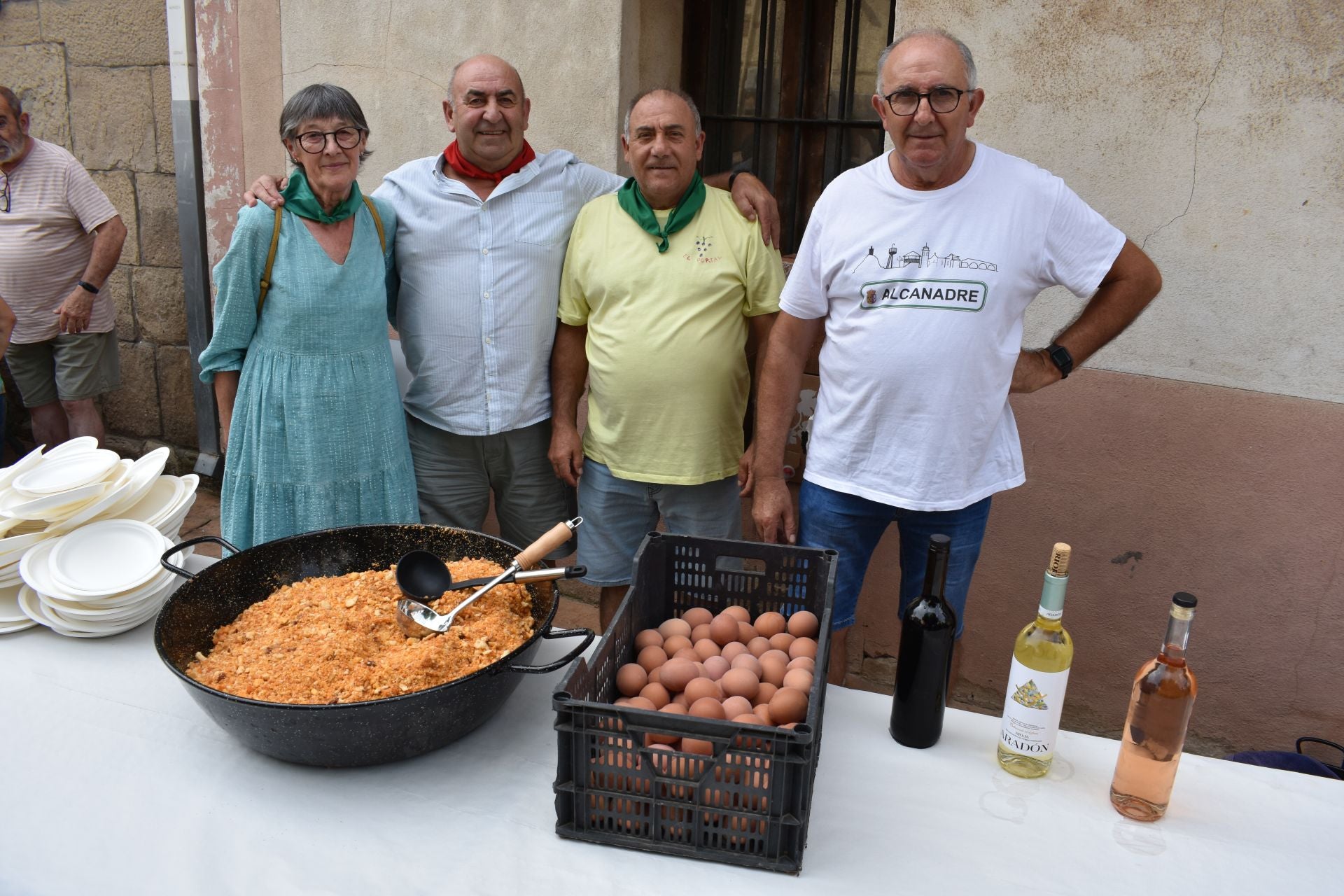 Las imágenes del comienzo de las fiestas de Alcanadre