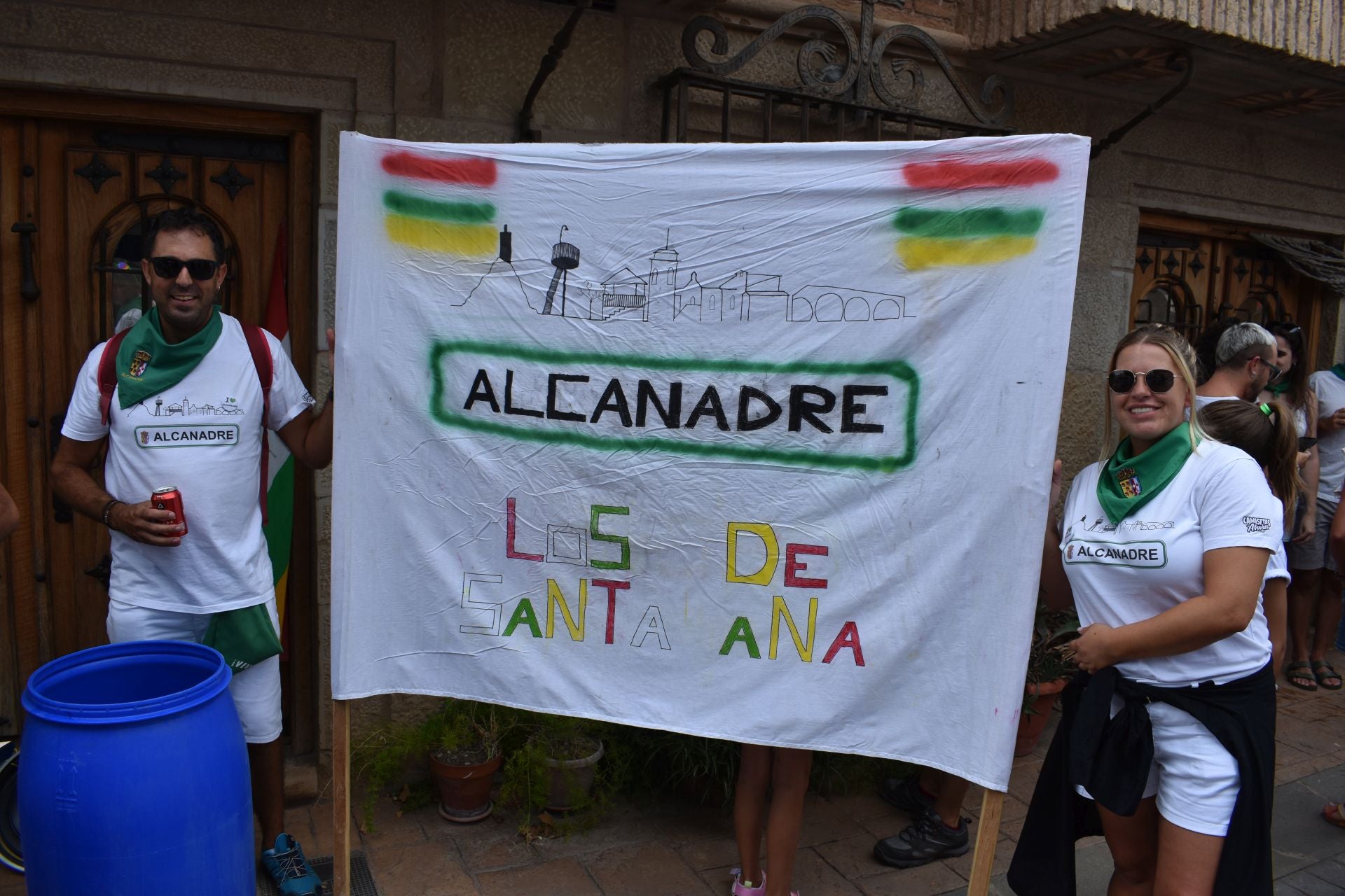 Las imágenes del comienzo de las fiestas de Alcanadre