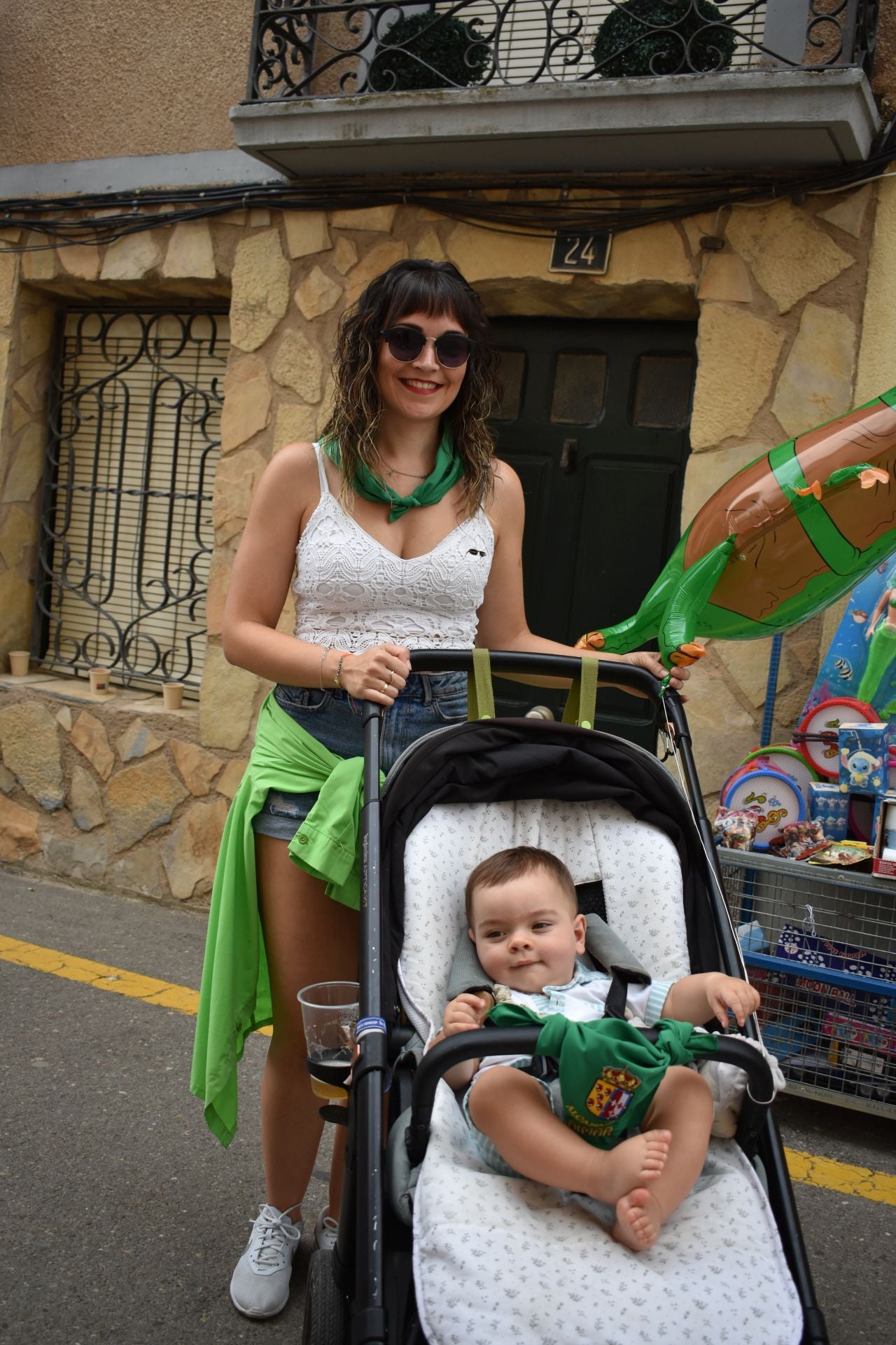 Las imágenes del comienzo de las fiestas de Alcanadre