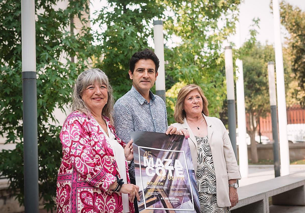 Presentación del 'Mazacote 2025', esta mañana.