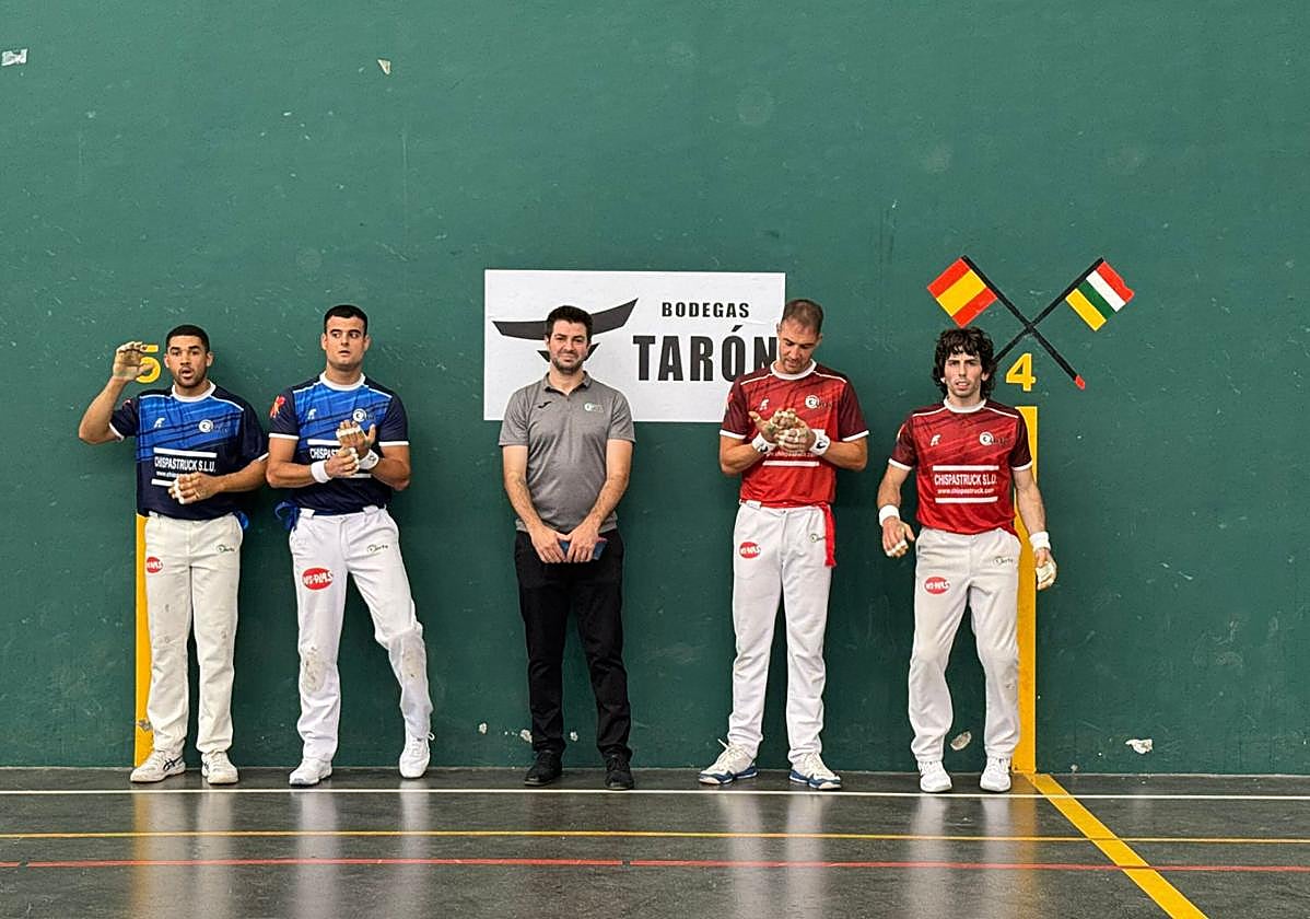 Iribarren y Arbizu abren con victoria el torneo Tarón