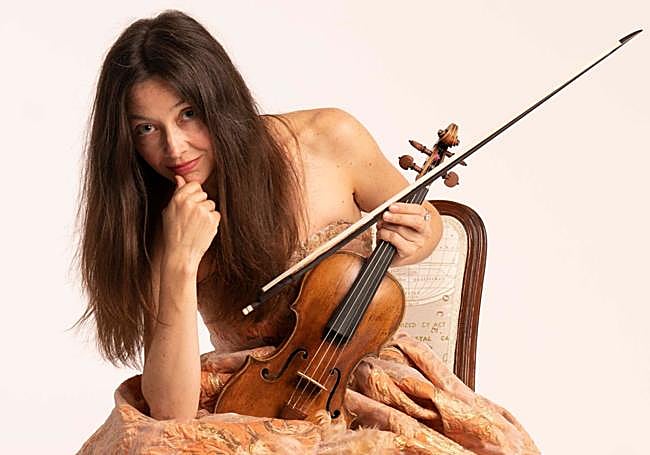 La violinista ibicenca Lina Tur Bonet.