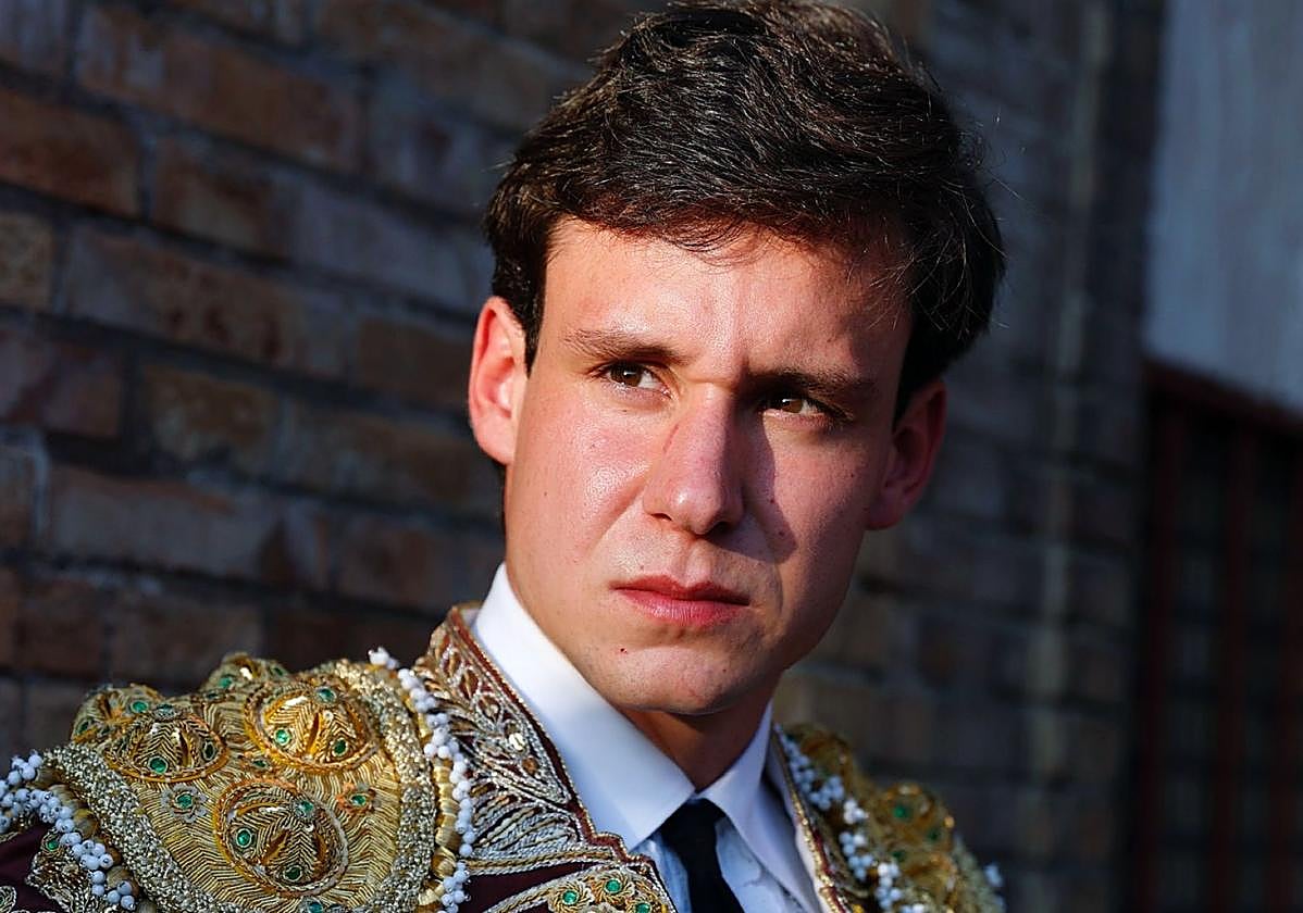 Fabio Jiménez en uno de sus últimos paseíllos como novillero.