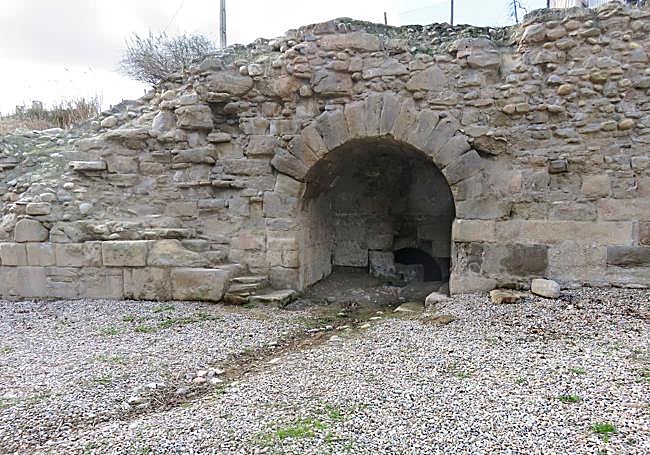 Conjunto monumental del Burgo. Ninfeo con presa dedicado a la ninfas del río Alhama.